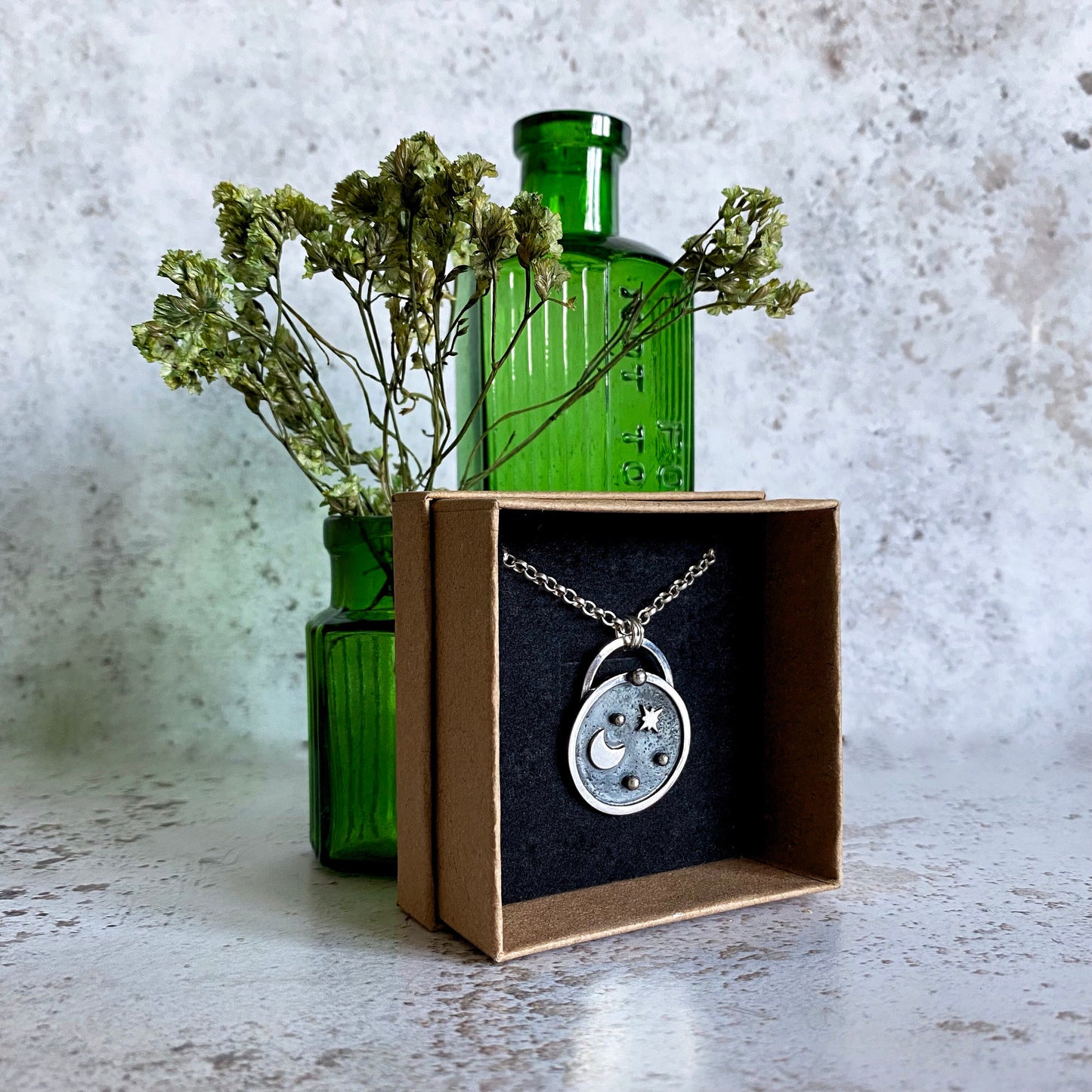 Sterling Silver Galaxy Necklace
